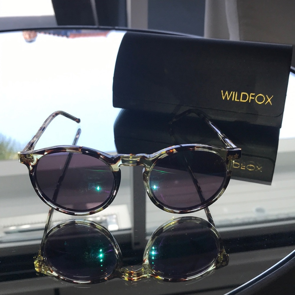 Wild fox tortoise steff sunglasses